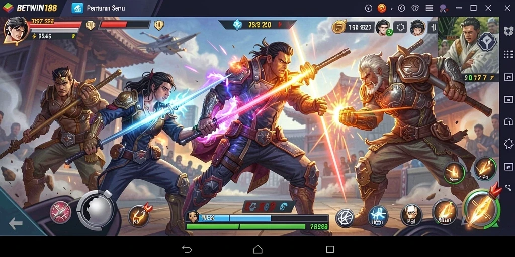 Gameplay seru dari BETWIN188 dengan aksi yang menegangkan.