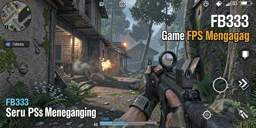Gameplay seru FB333 dengan aksi FPS yang mendebarkan.