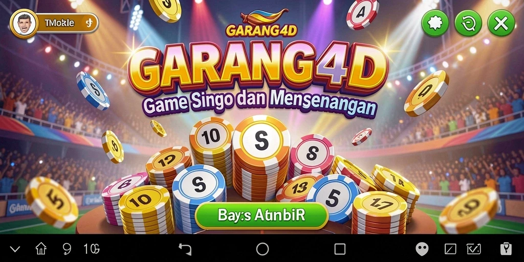 Tampilan gameplay GARANG4D yang seru dan interaktif.