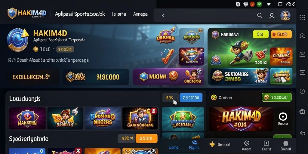 Tampilan HAKIM4D menunjukkan pengalaman bertaruh olahraga yang menarik.