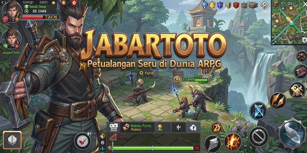Tampilan gameplay seru dalam petualangan JABARTOTO.