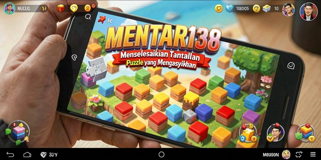 Screenshot gameplay MENTARI138 yang menampilkan tantangan puzzle.
