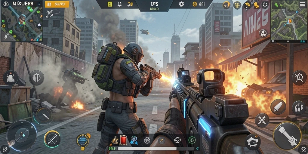 Gameplay menarik dan intens dari MIXUE88.