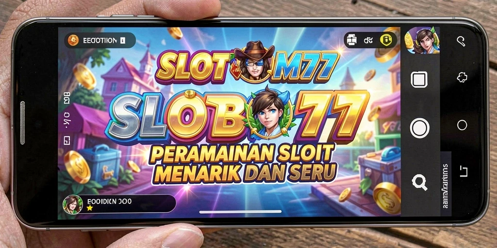Tampilan menarik dari gameplay <strong>SLOTBOM77</strong> yang penuh warna dan seru.