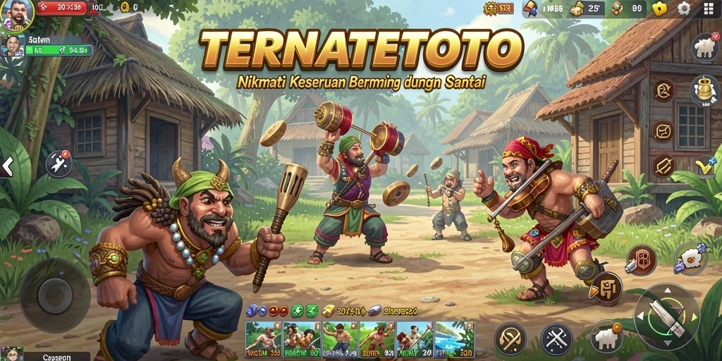 Screenshot menunjukkan gameplay casual yang menarik dan seru.