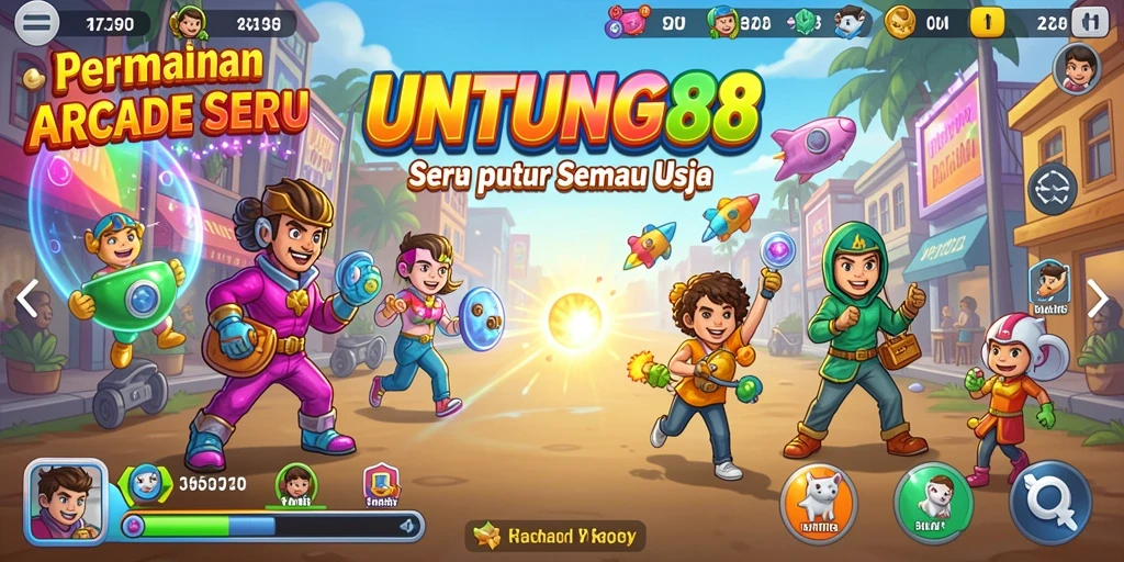Tampilan gameplay UNTUNG88 yang menampilkan aksi seru dan menantang.