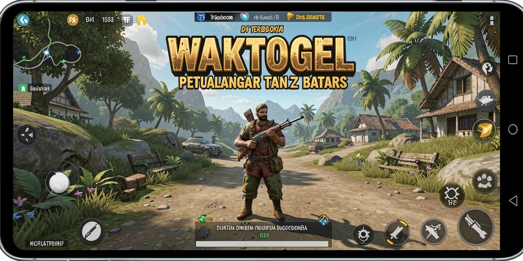 Tampilan gameplay WAKTOGEL yang memukau dengan petualangan seru.